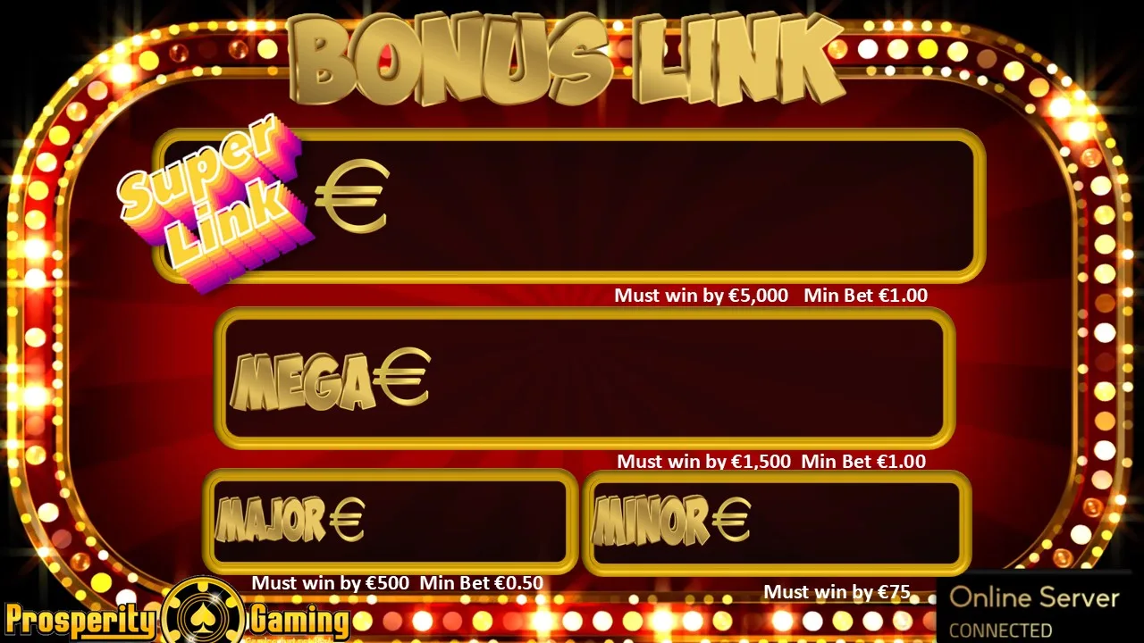 Bonus Link jackpot