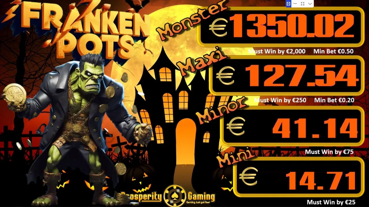 Frankenpots jackpot