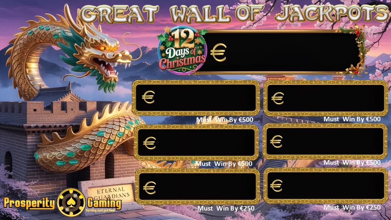 Great Wall of Jackpots Christmas