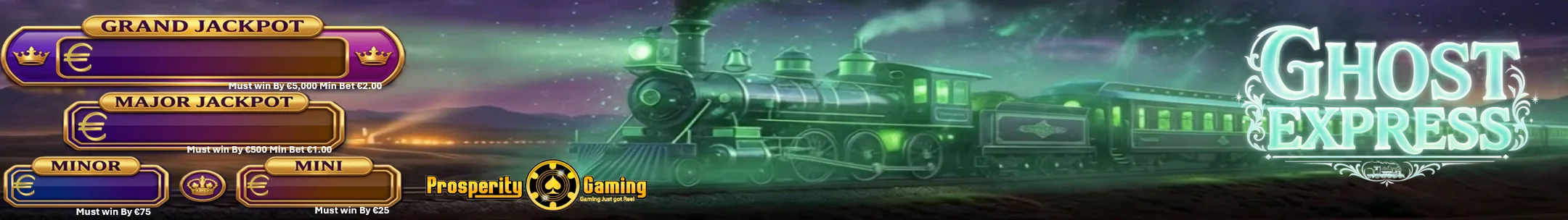 Ultra Ghost Express jackpot